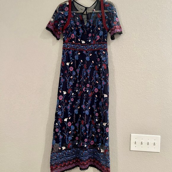 Anthropologie Mehreen Embroidered Dress - Picture 7 of 7